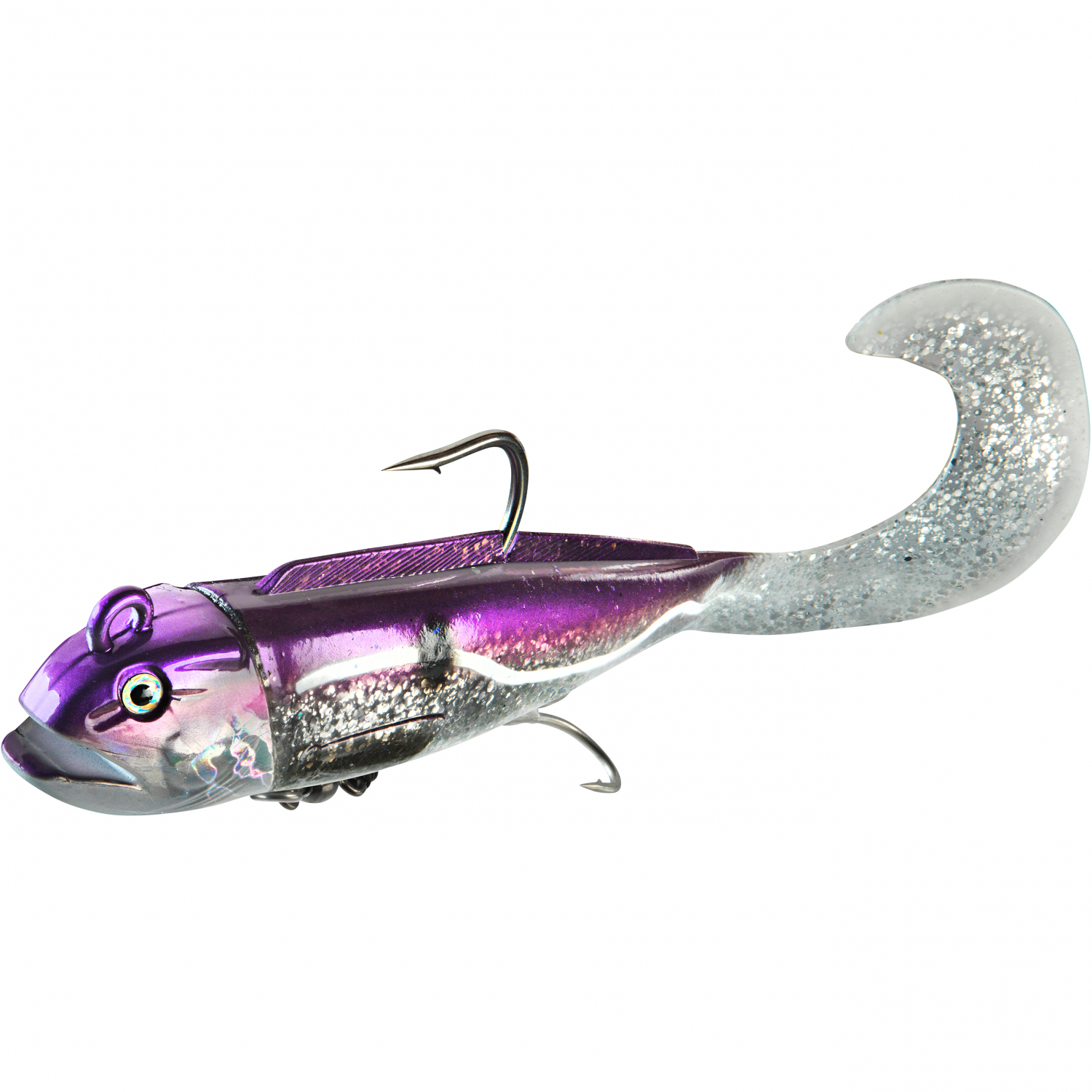 Daiwa D-Wolf Curly (purple haddock)