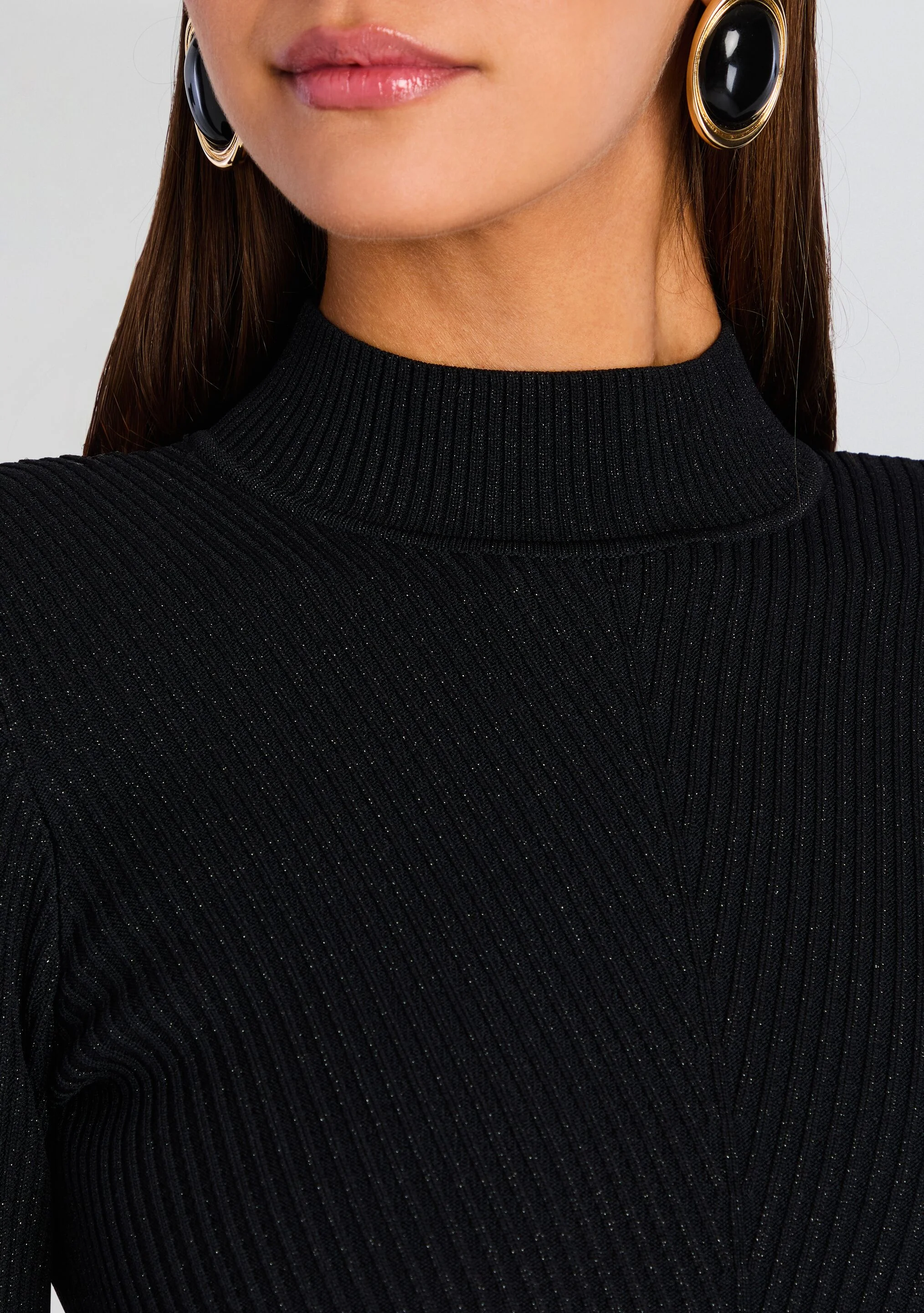 Sydonie Metallic Knit Dress