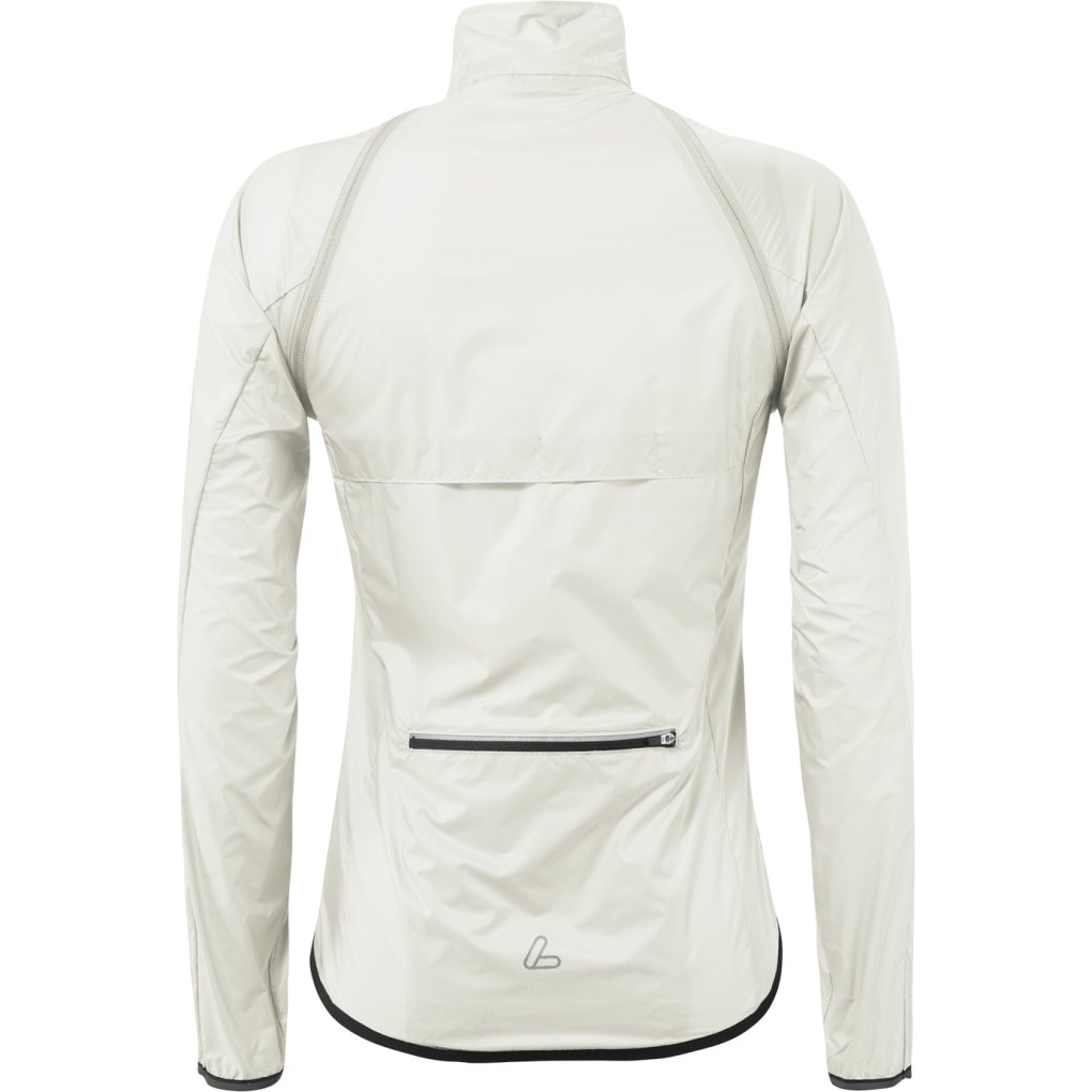 Löffler Windshell Zip-Off Bike Jacket Women - creme white 104