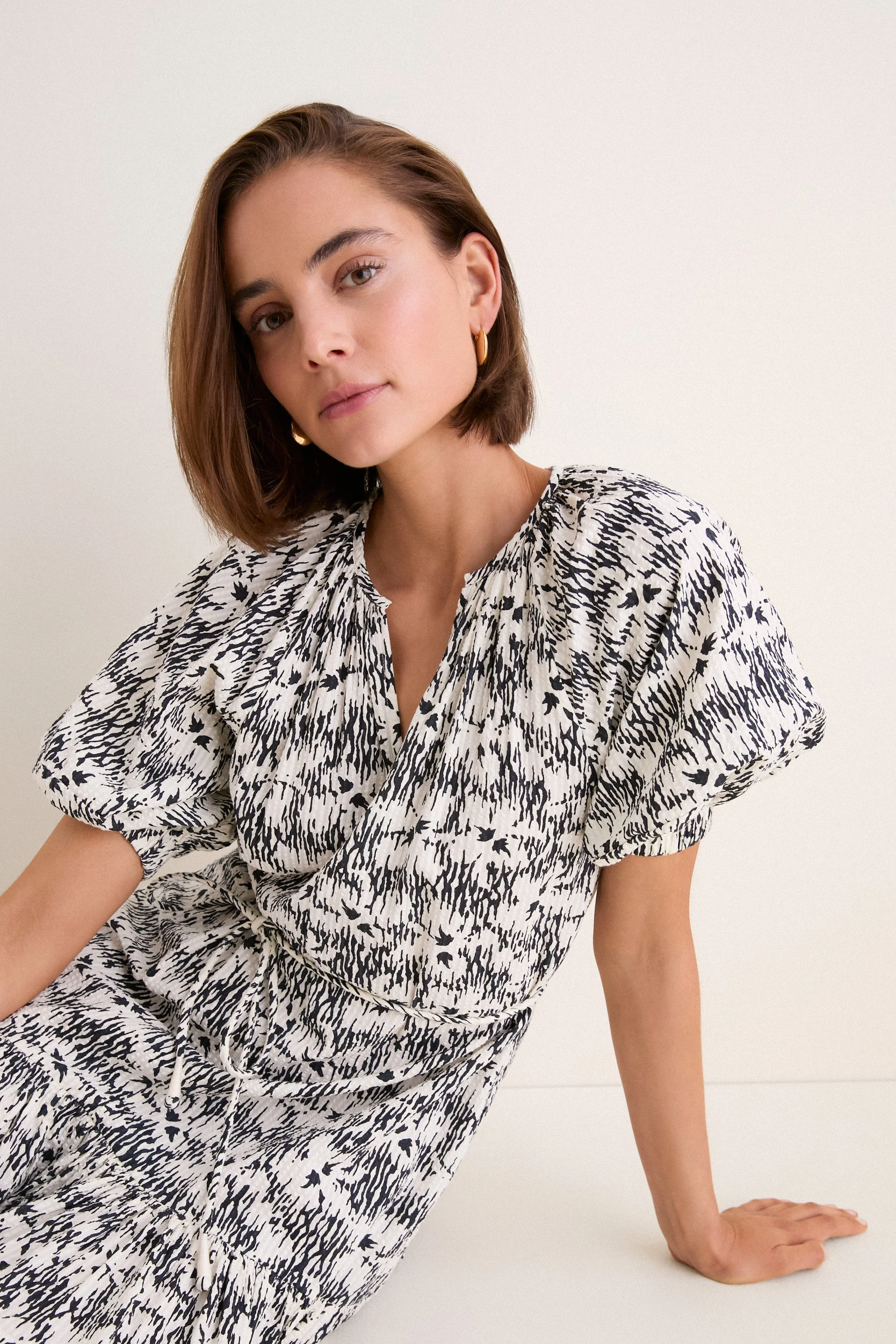 Tropical Midnight Textured Otillie Mini