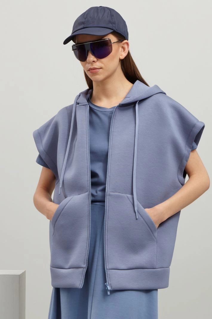 Taffeta baseball cap - BLUE