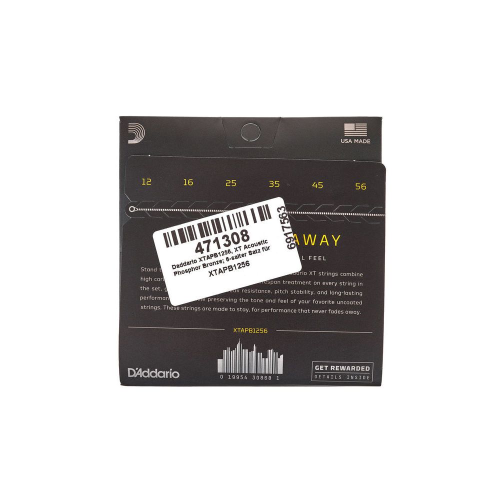 Daddario XTAPB1256 Light Top/Med Bottom – Thomann Ireland