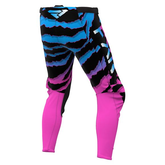 FXR YOUTH PODIUM 24 cross pants - Black / BlueRef: FXR0526