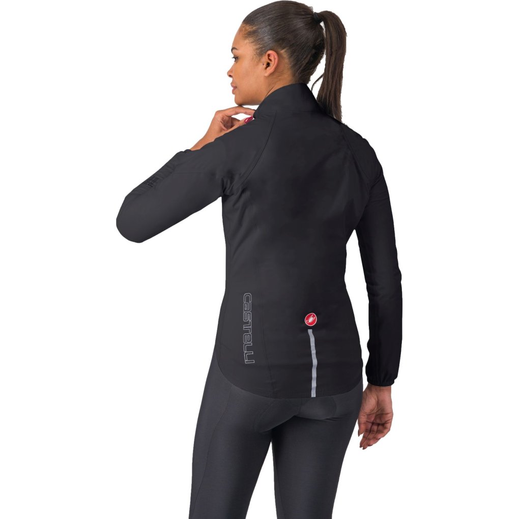 Castelli Emergency 3 Rain Jacket Women - light black 085