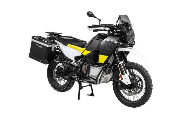 Touratech ZEGA Pro 31/38 suitcase - Black support included - Black anodizedRef: Trt01848A / 01-414-5782-0
