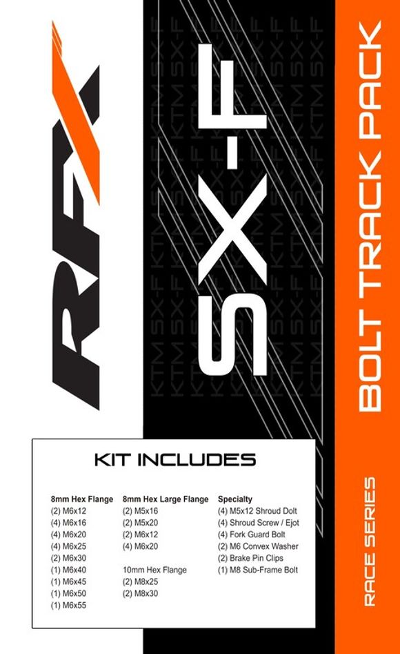 Motorcycle Screws Moto Tt Rfx Track Pack Race SeriesRef: Rfx00981A / 1128549