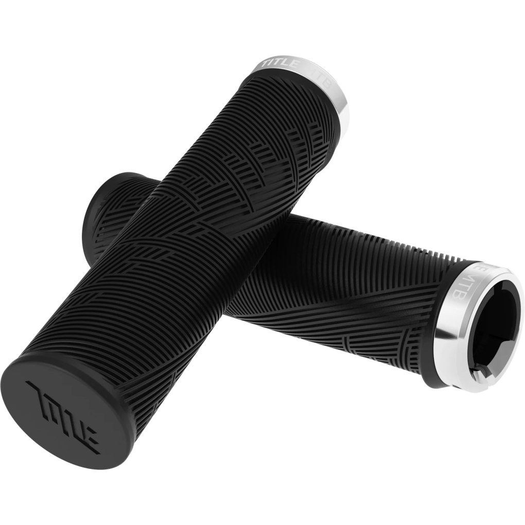 Title FORM Lock-On Grips XL - black with chrome clamp