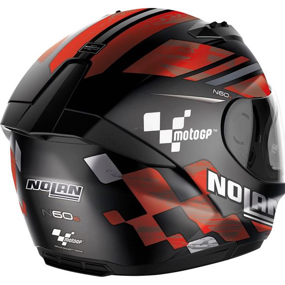 Nolan N60-6 MOTO GP Full-Face Helmet - Black / RedRef: NL1501