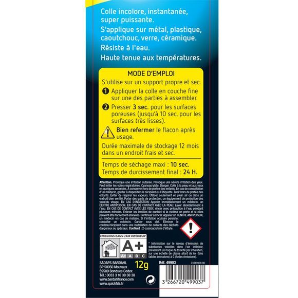 Colle Bardahl Stylo COLLE 12GR UniverselRef : BDH0086 / 49903