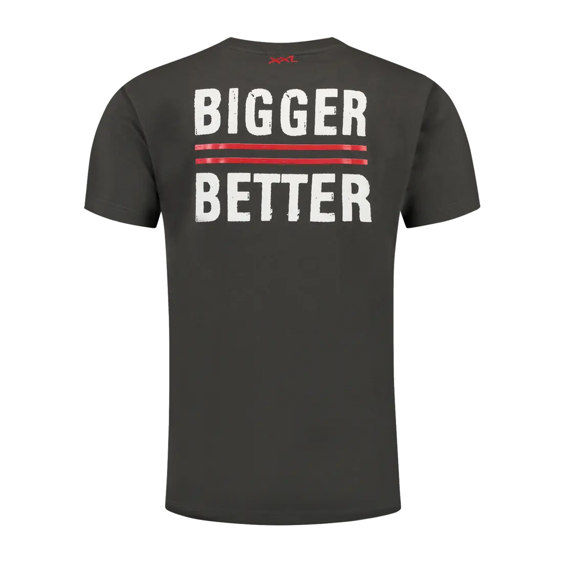 Bigger Is Better T-Shirt - Dark Grey