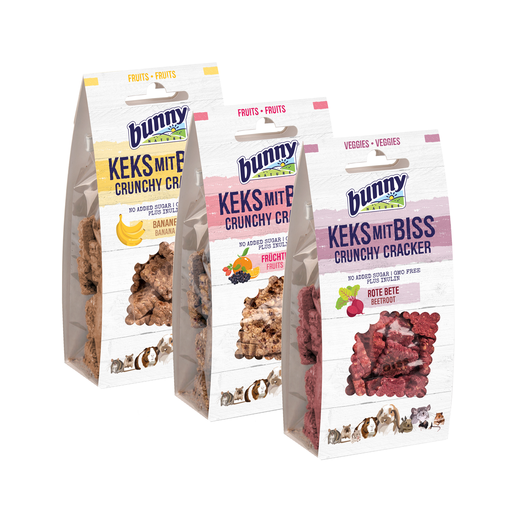 Bunny Nature Crunchy Cracker - Banana