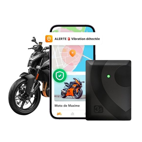 Georide 3S tracker - GPS tracker - Connected alarm - Radar detection in basementRef: GEO0003 / GEORIDE-3S