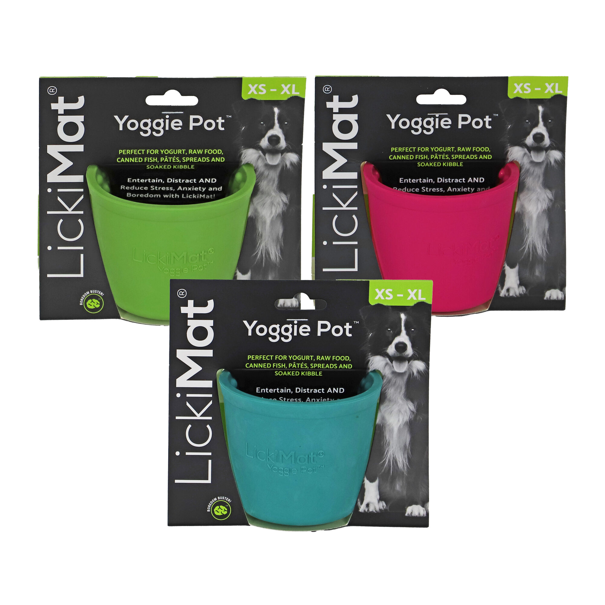 LickiMat Yoggie Pot - Green