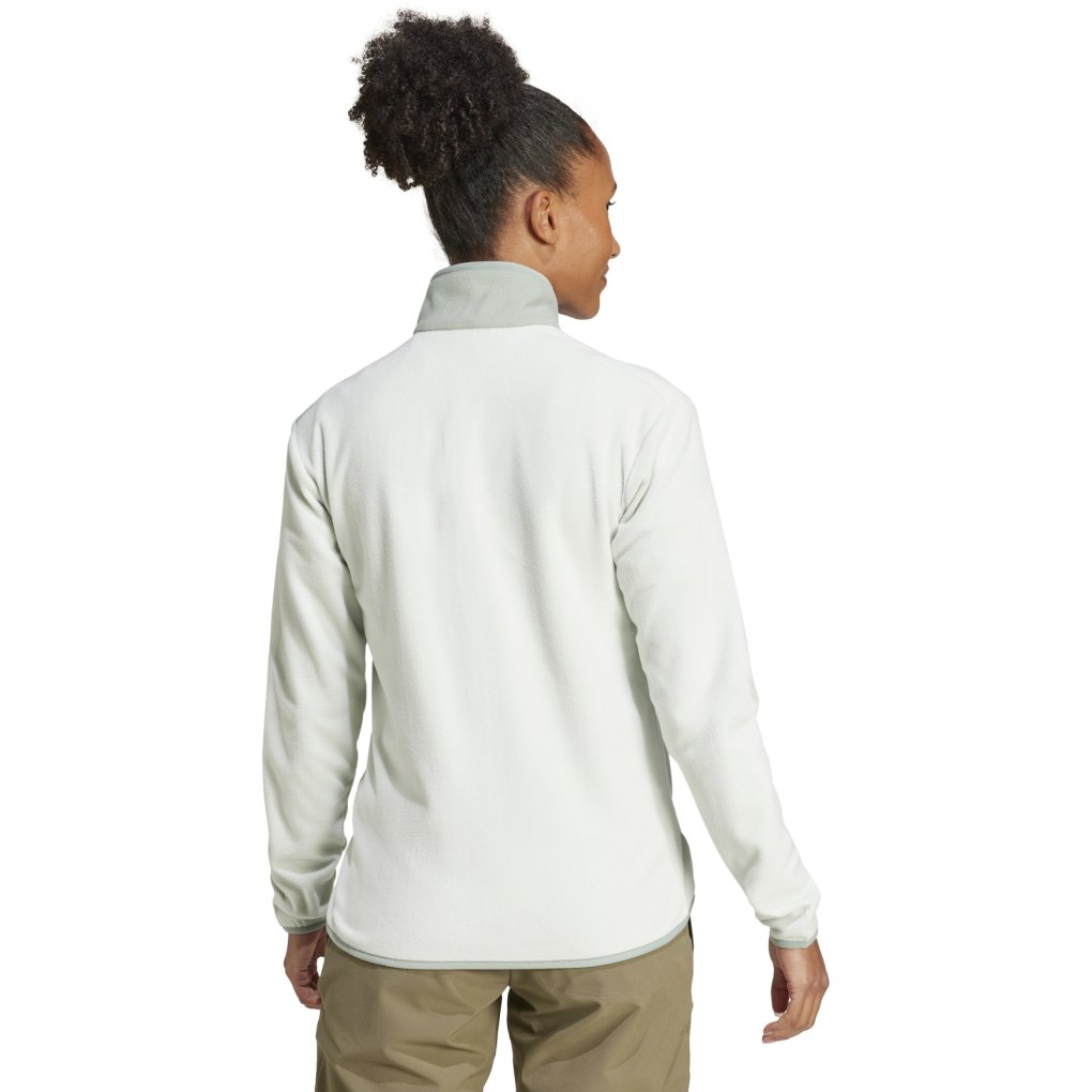 adidas TERREX Multi Fleece Full-Zip Jacket Women - linen green/silver green JC9655