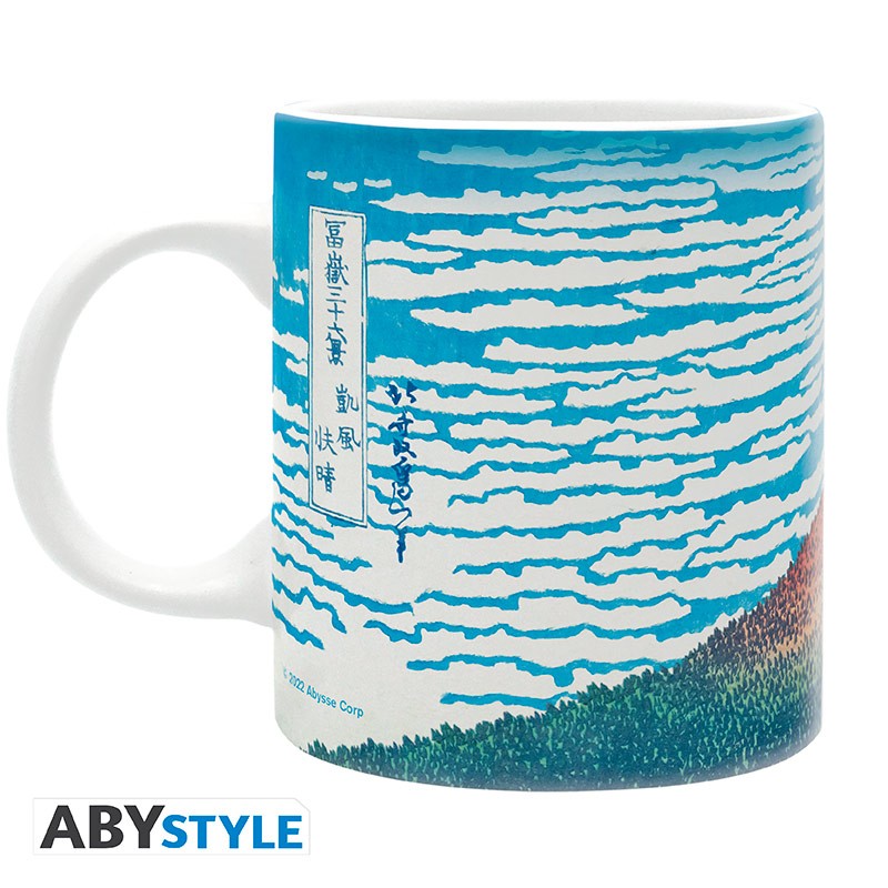 HOKUSAI Mug Red Fuji