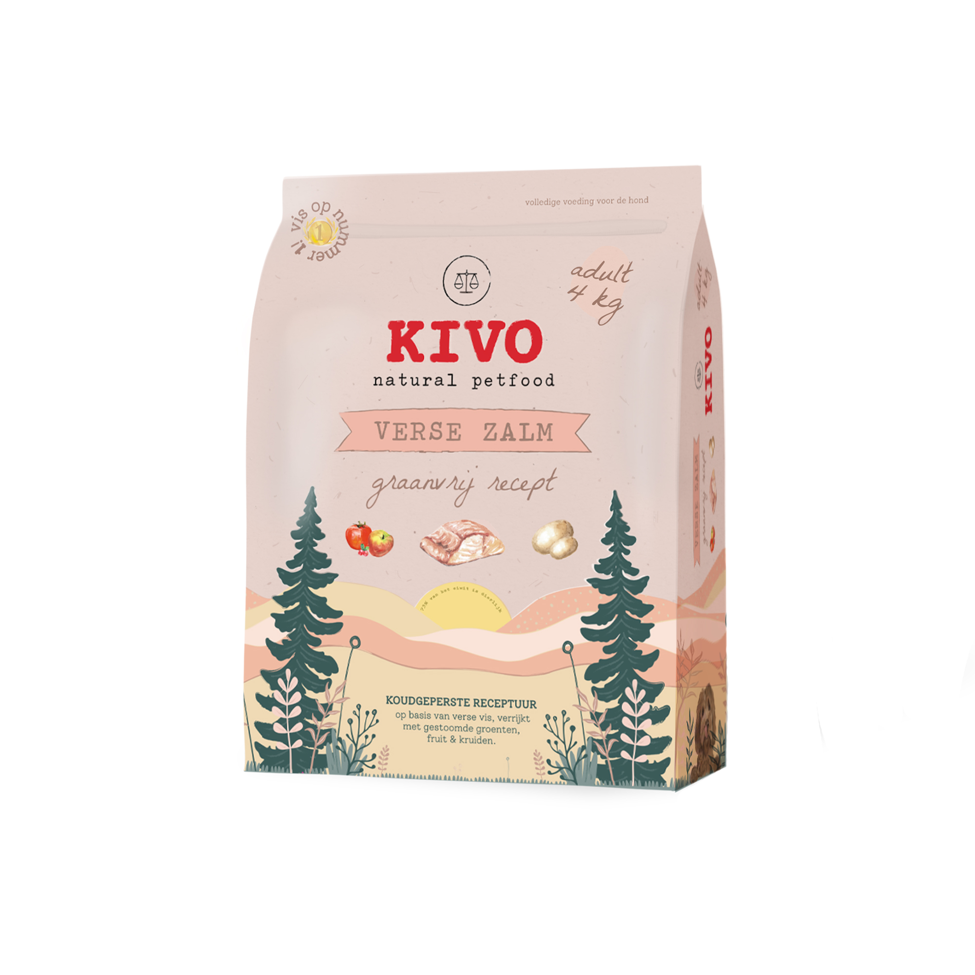 Kivo Fresh Salmon Grain-free - 14 kg