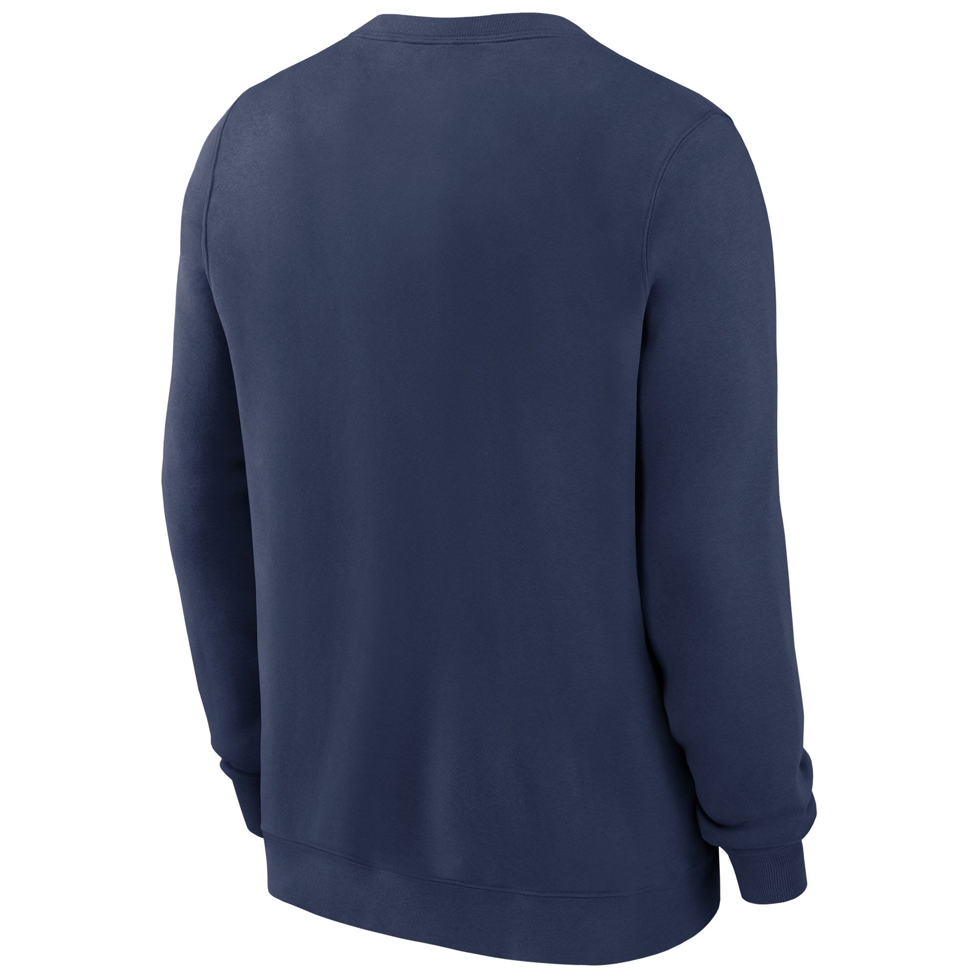 Atlanta Braves Nike Classic Twill MLB Crewneck Pullover Navy