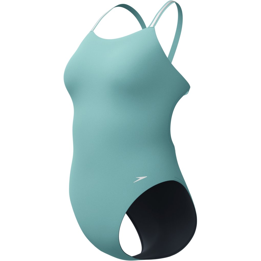 Speedo Active Back Swimsuit Women - storm green