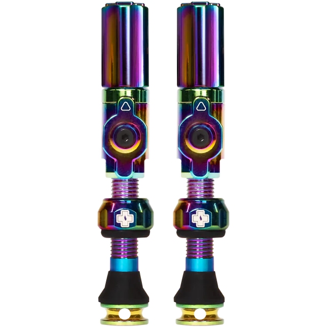 Muc-Off Big Bore Hybrid Tubeless Valves Set (Pair) - iridescent
