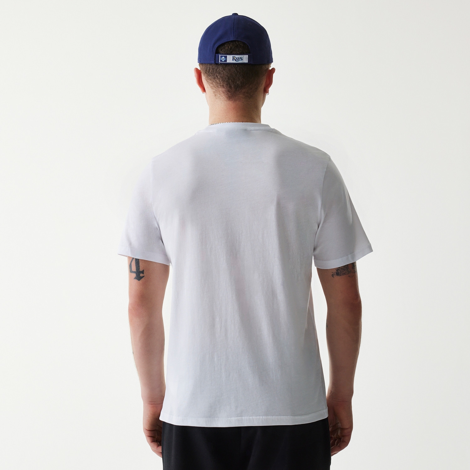 Tampa Bay Rays Team Logo New Era MLB T-Shirt White