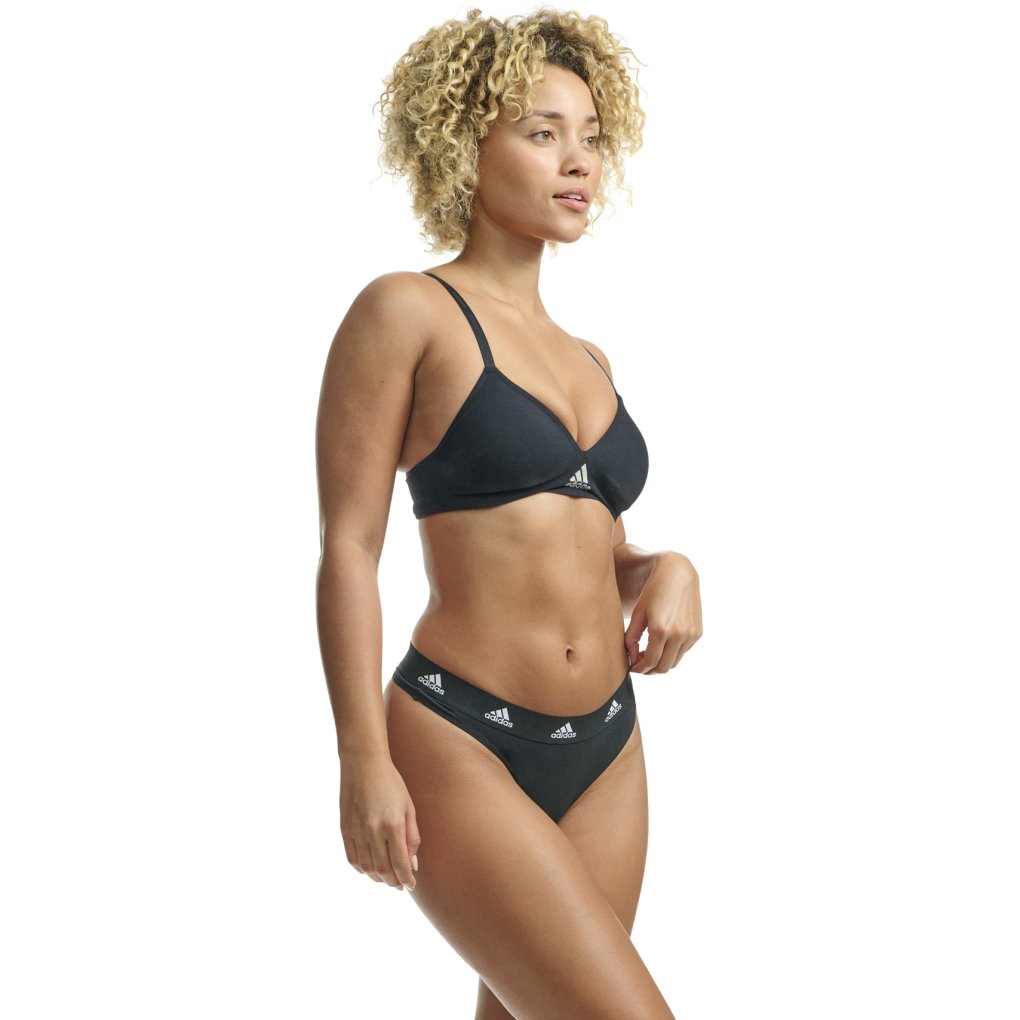 adidas Sports Underwear Sports Active Comfort Cotton Thong Women - 3 Pack - 933 assorted