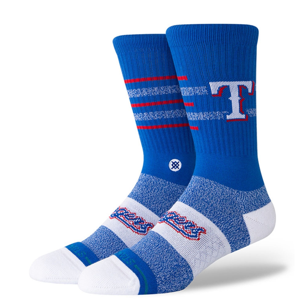 Texas Rangers Closer Stance MLB Crew Socks