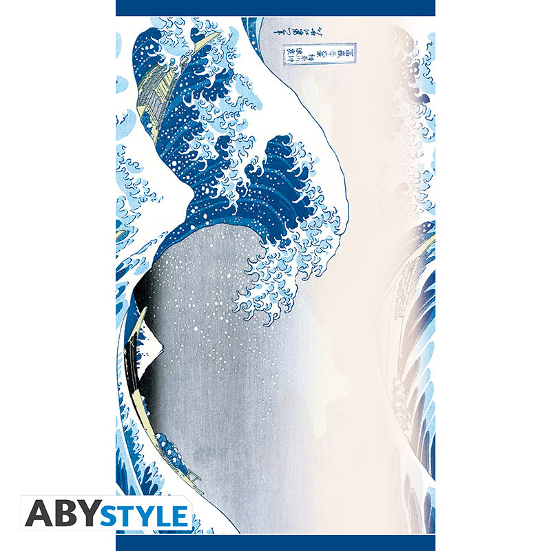 HOKUSAI 4 colours BIC Pen Wave off Kanagawa