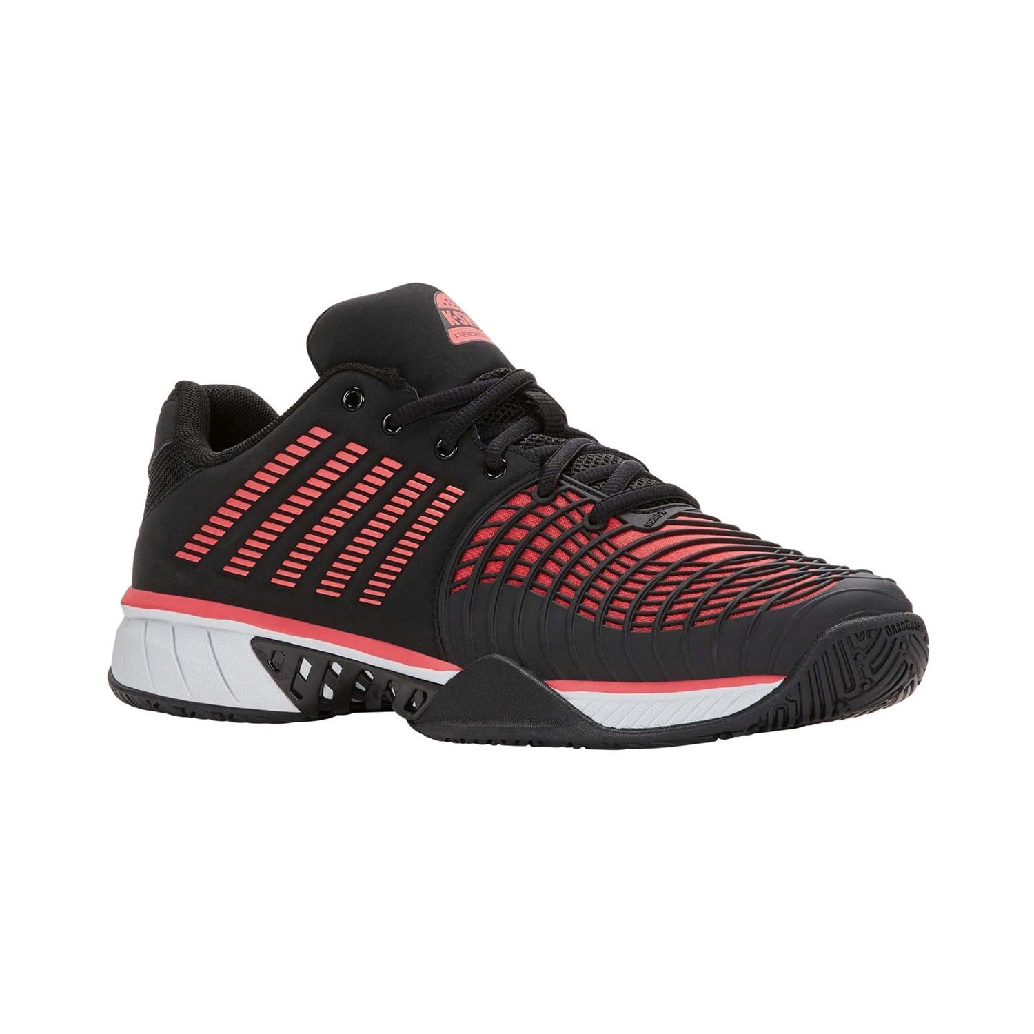 KSWISS EXPRESS LIGHT 3 PADEL BLACK/NEON LAVA 08900-074-M