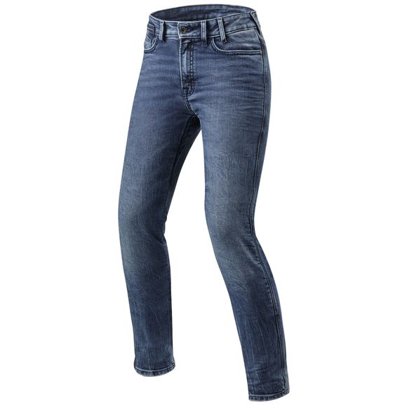 Jean Moto Rev it Victoria Ladies - Slim - BlueRef : RI1032-C38248