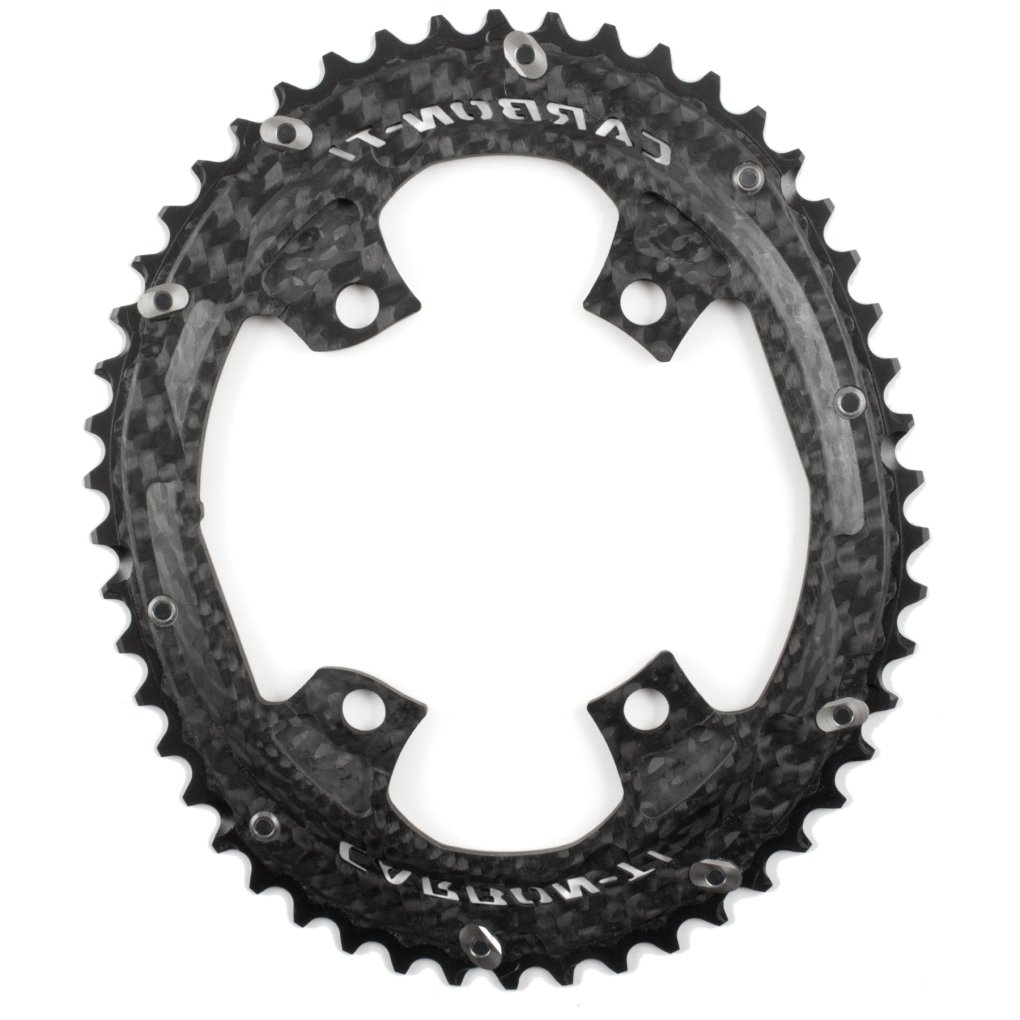 Carbon-Ti X-CarboCam EVO Chainring - 110mm | Oval | Dura Ace R9200