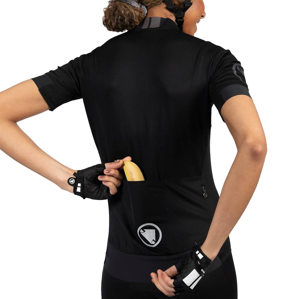 Endura FS260 Short Sleeve Jersey Women - standard fit - black