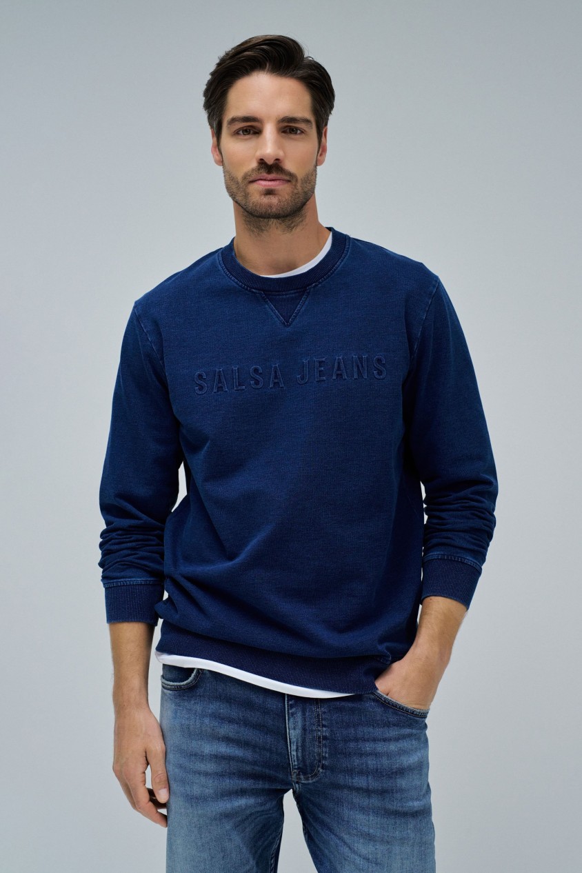 SWEATSHIRT WITH BRANDING