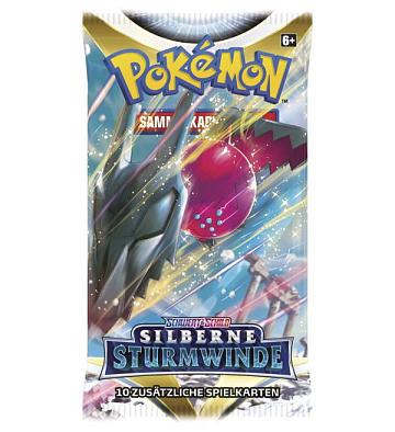 Pokemon Schwert & Schild - Silberne Sturmwinde - Booster with 10 Cards