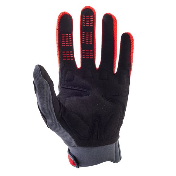 Fox dirtpaw ce 2024 enduro gloves - grey / redRef: FX4200