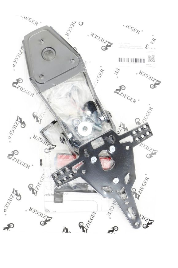 Zieger License Plate Holder Type AHARLEY DAVIDSON 1200 XL 1200 C CUSTOM - 2016Ref: ZIE00168A / 20302405