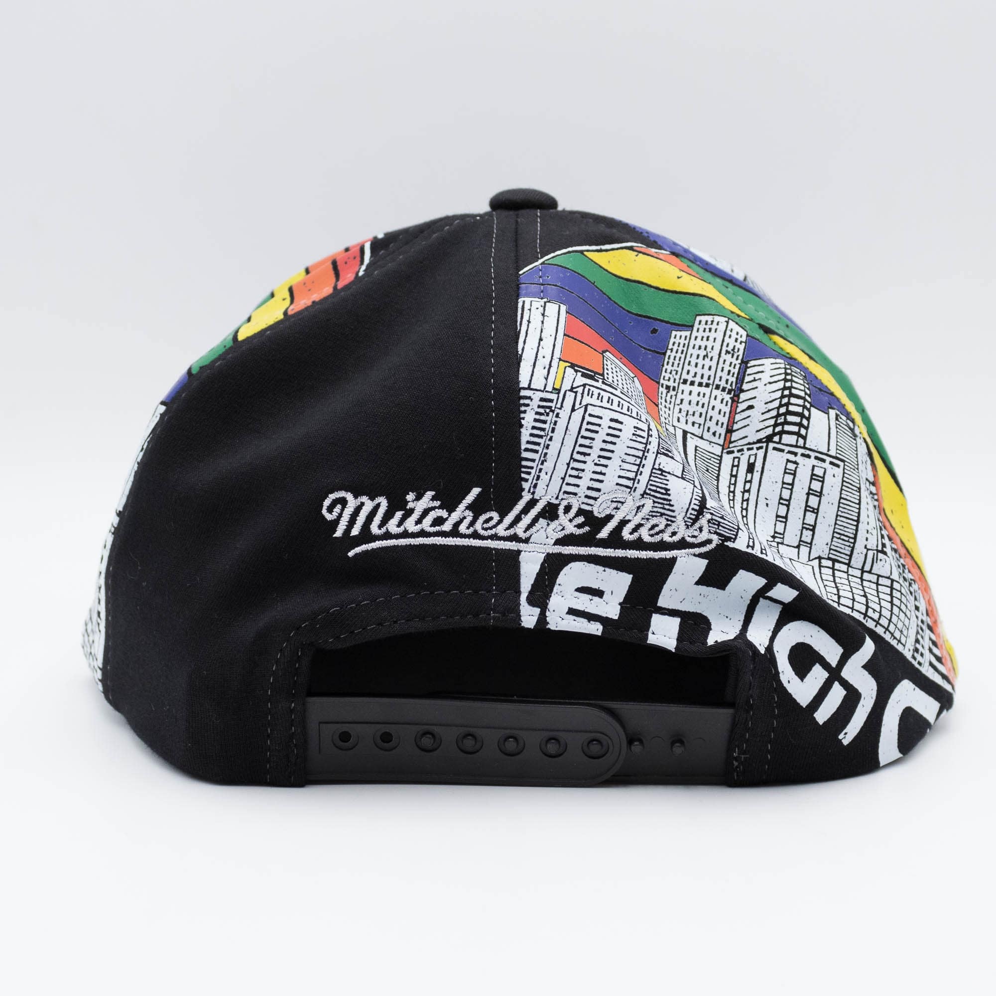 Denver Nuggets Shirt Remix Mitchell & Ness Snapback NBA Cap Black