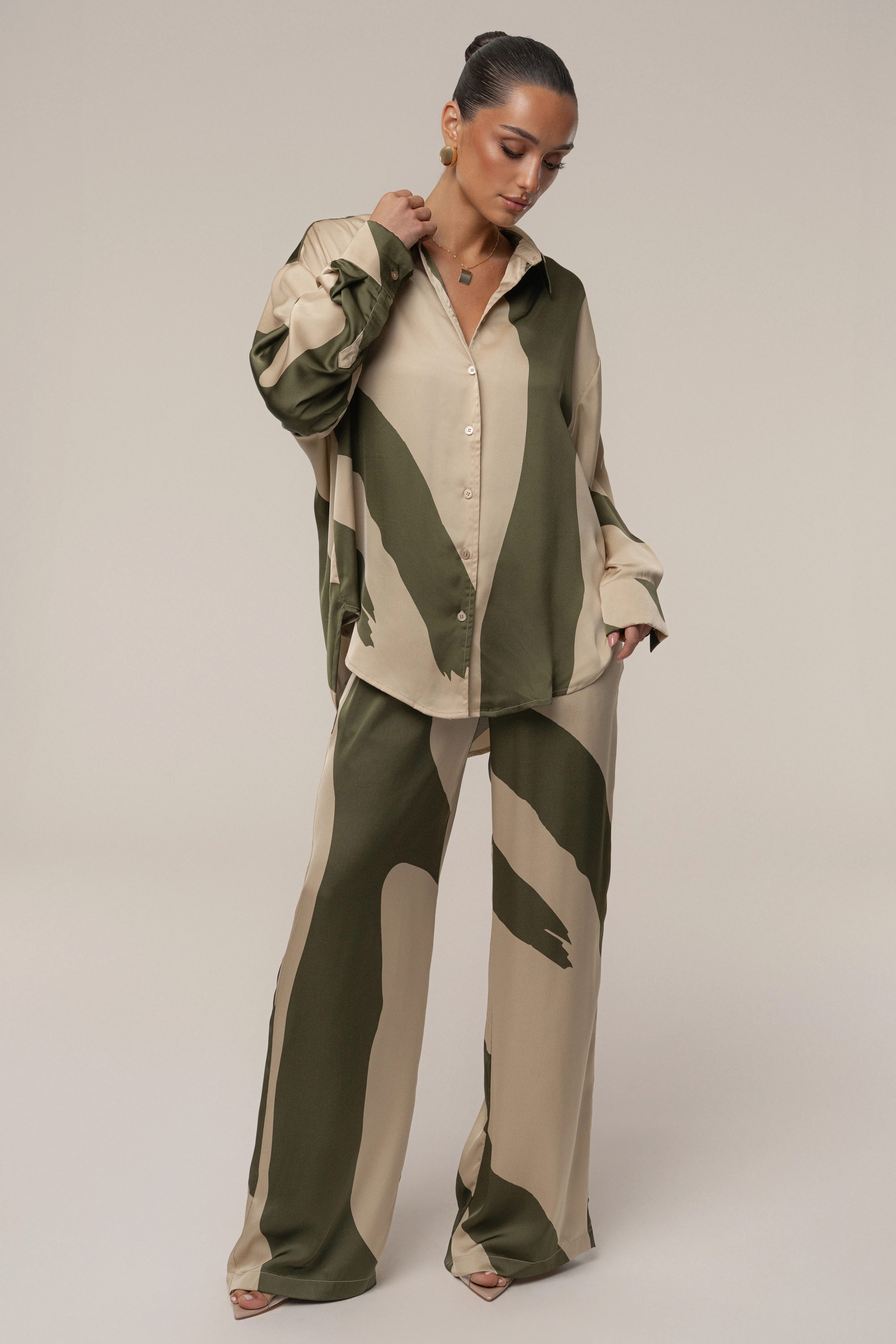 Multi Ella Safari Blouse