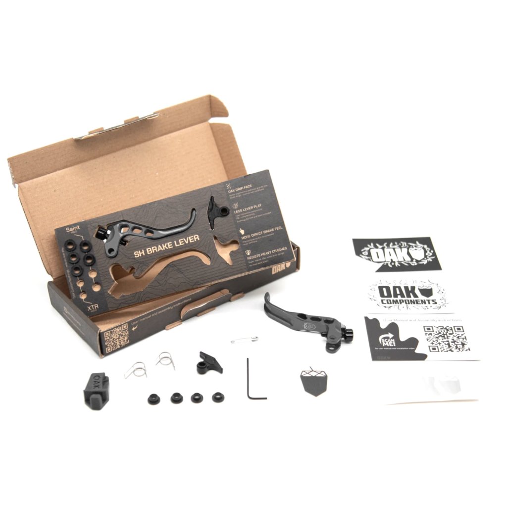 OAK Components SH Lever Blade Set - Shimano - lunargrey