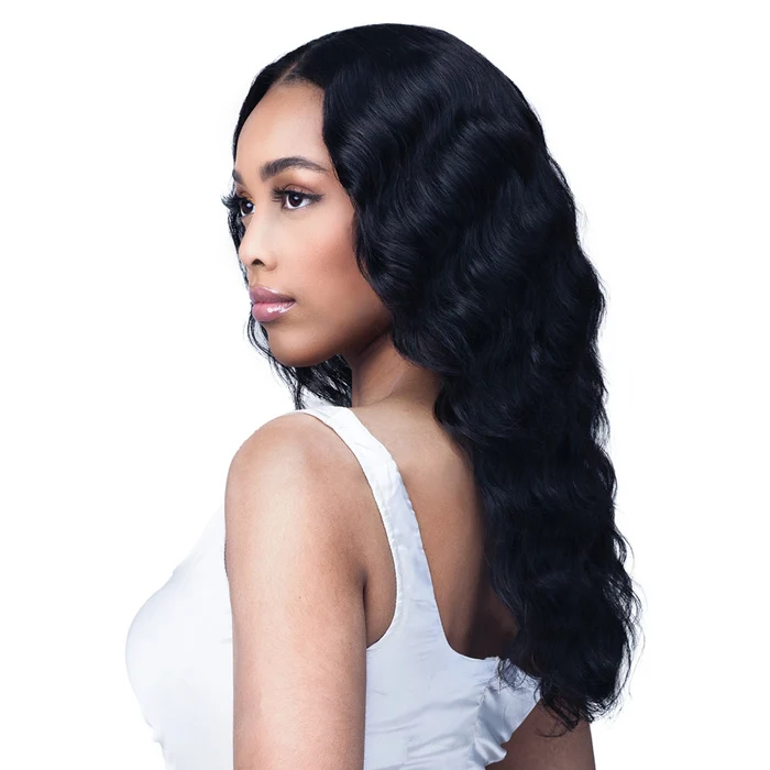 Bobbi Boss 100% Unprocessed Remy HD Lace Bundle Hair Wig - LOOSE DEEP 20