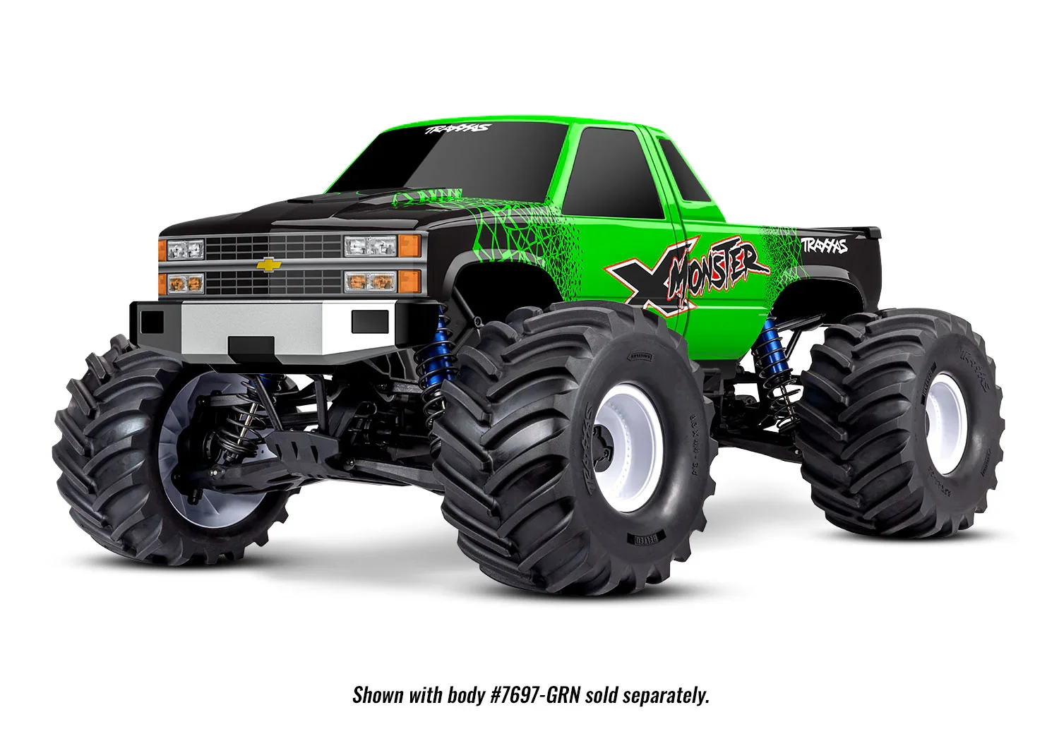 Chevrolet® C/K Green (Body Only) Traxxas 7697-GRN