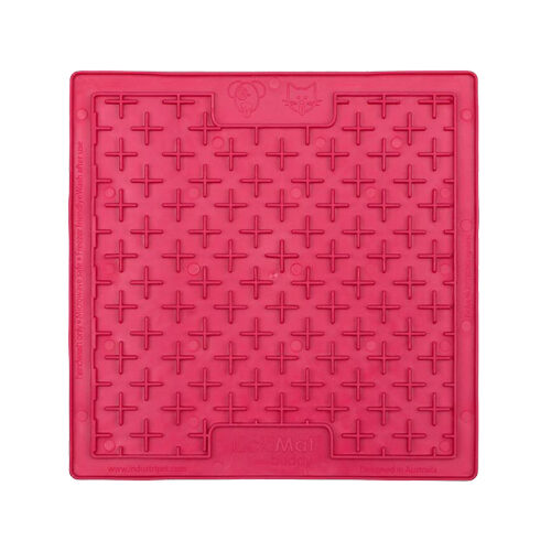 LickiMat Buddy Cat - Pink - 20 x 20 cm