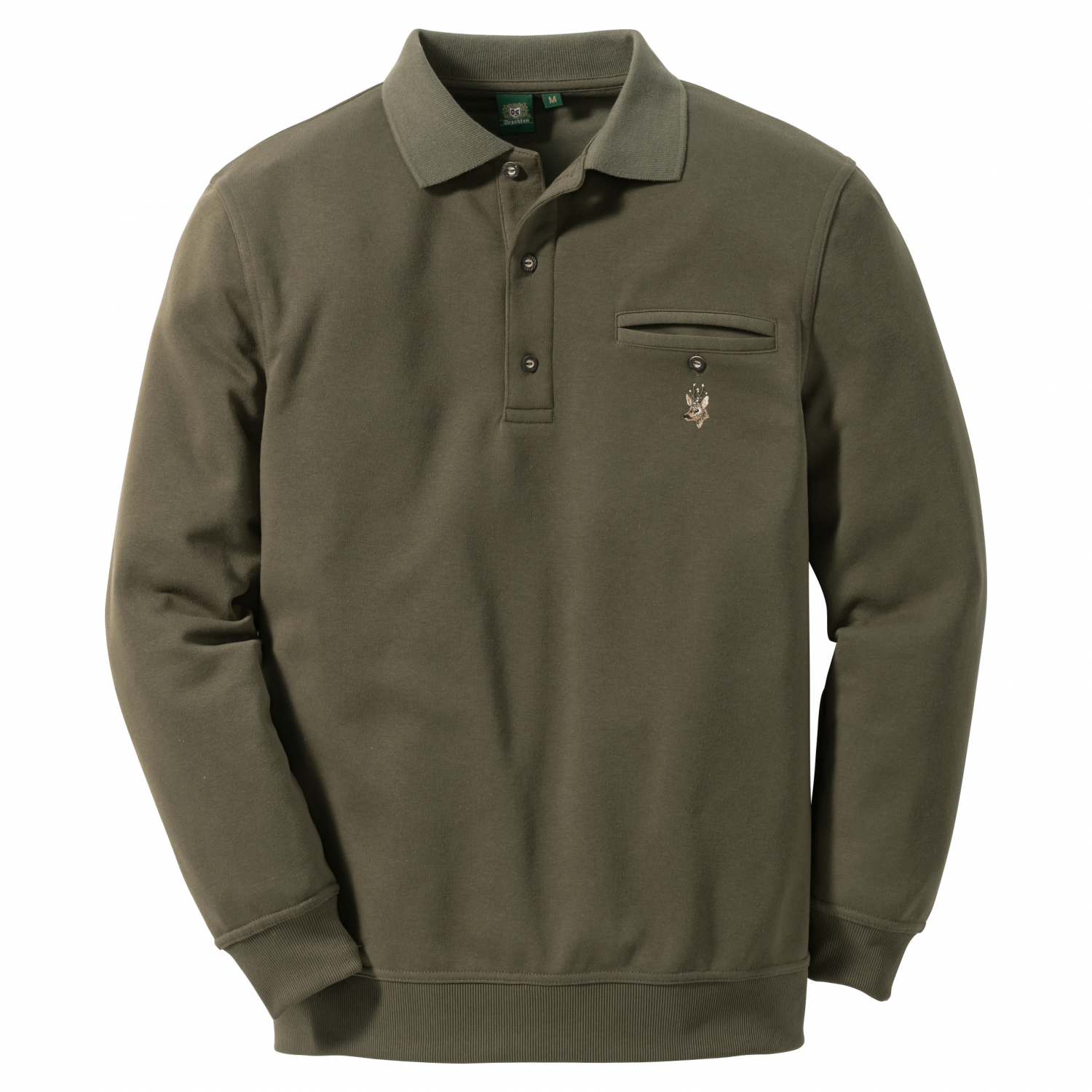 OS Trachten Rizapa Sweatshirt 1\/1 Sleeve Men (Olive)