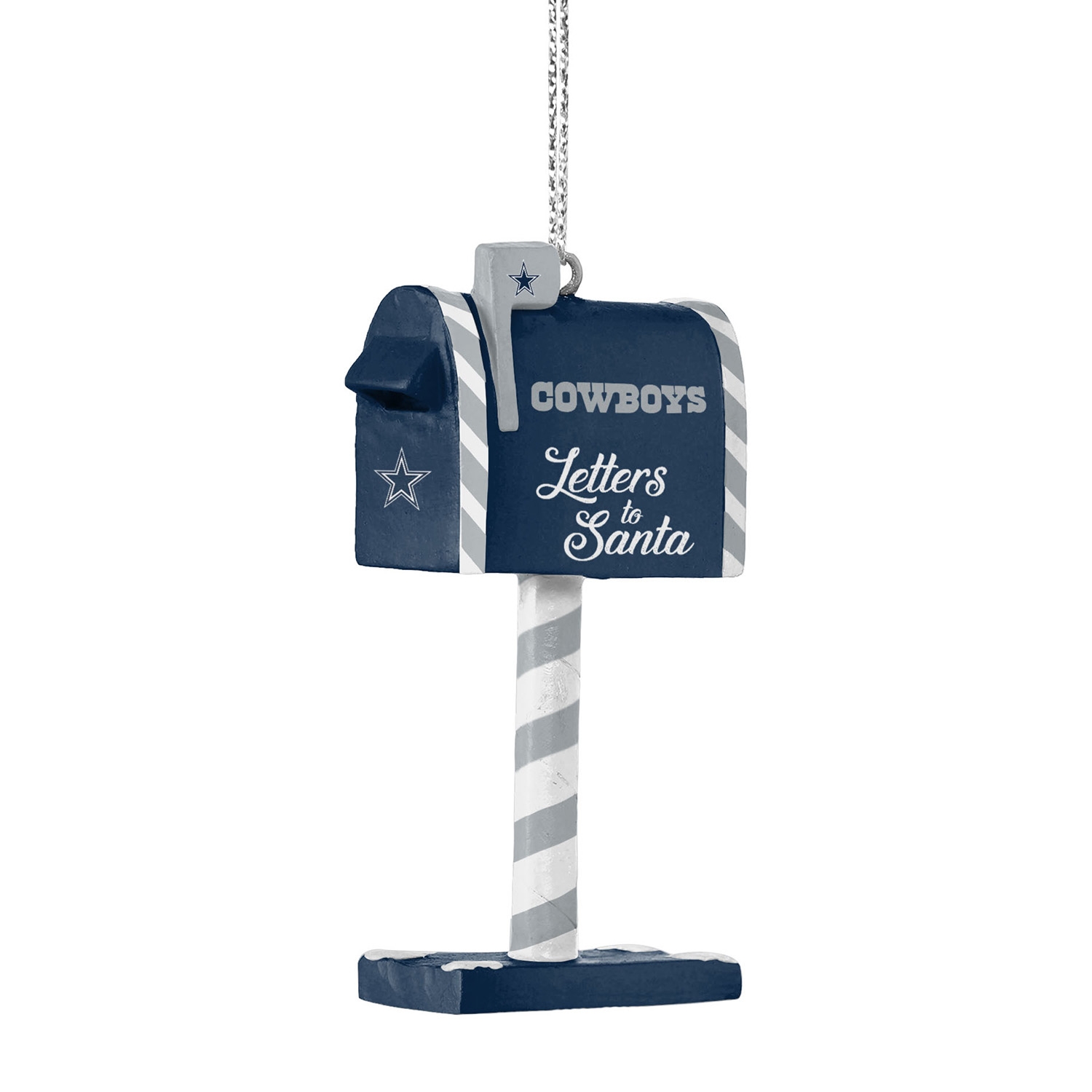 Dallas Cowboys NFL Mailbox Christmas Ornament