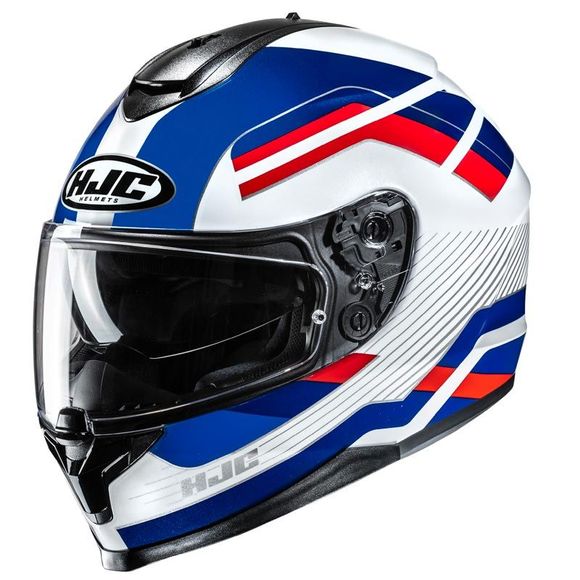 HJC C70N Full-Face Helmet - BELIS - Blue / RedRef: HJ1325