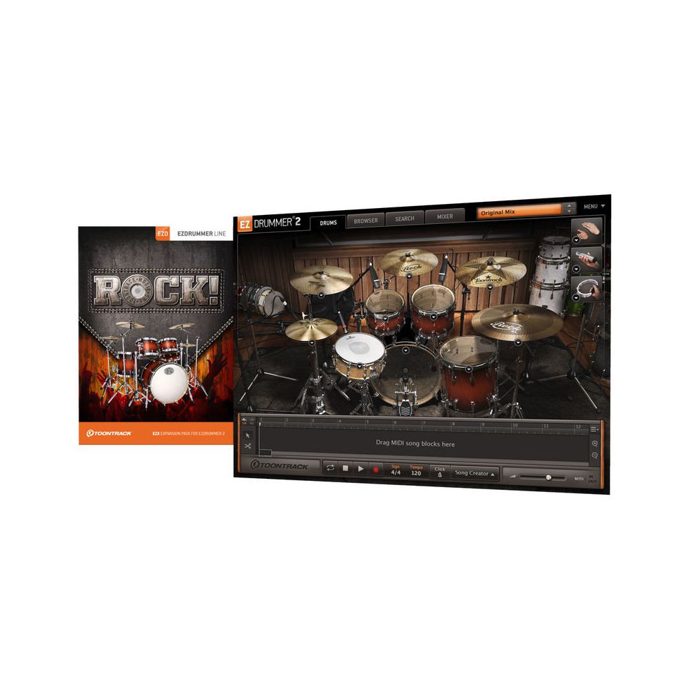 Toontrack EZX Rock! – Thomann Ireland