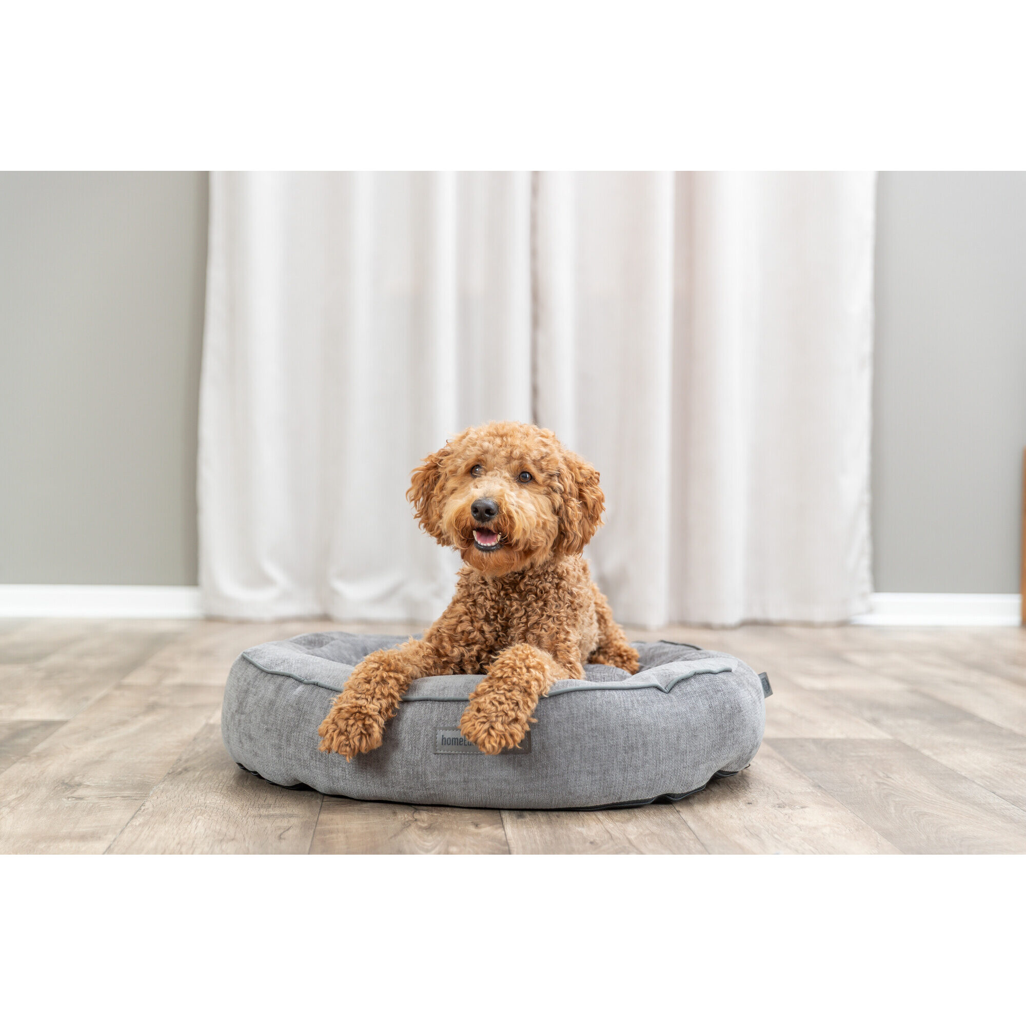 Trixie Vital Dogbed Lennox - Round - Gray - 50 cm