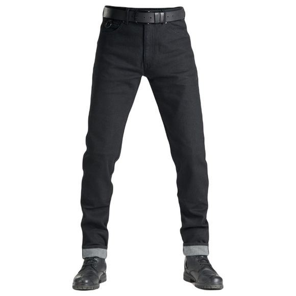 Jean Moto Pando Moto STEEL BLACK 02 - Slim - NoirRef : PAN0042