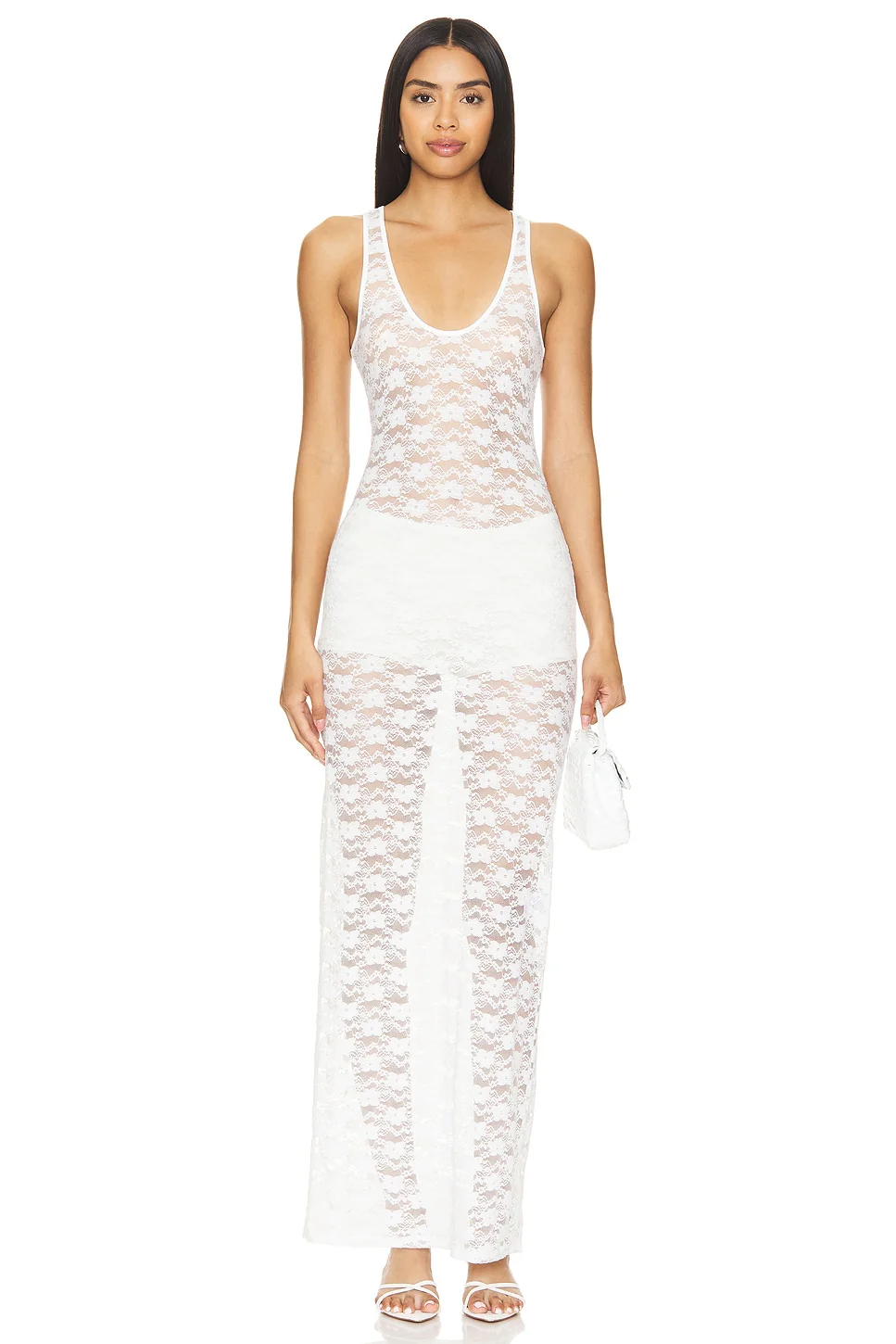 Alexa Sheer Maxi Dress