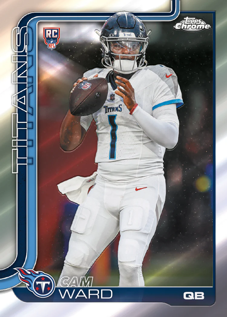 2025 Topps Chrome® Football - Mega Box