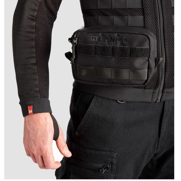 Pando Moto POUCH Bag - BlackRef: Pan0099 / Pouch-Black-Os